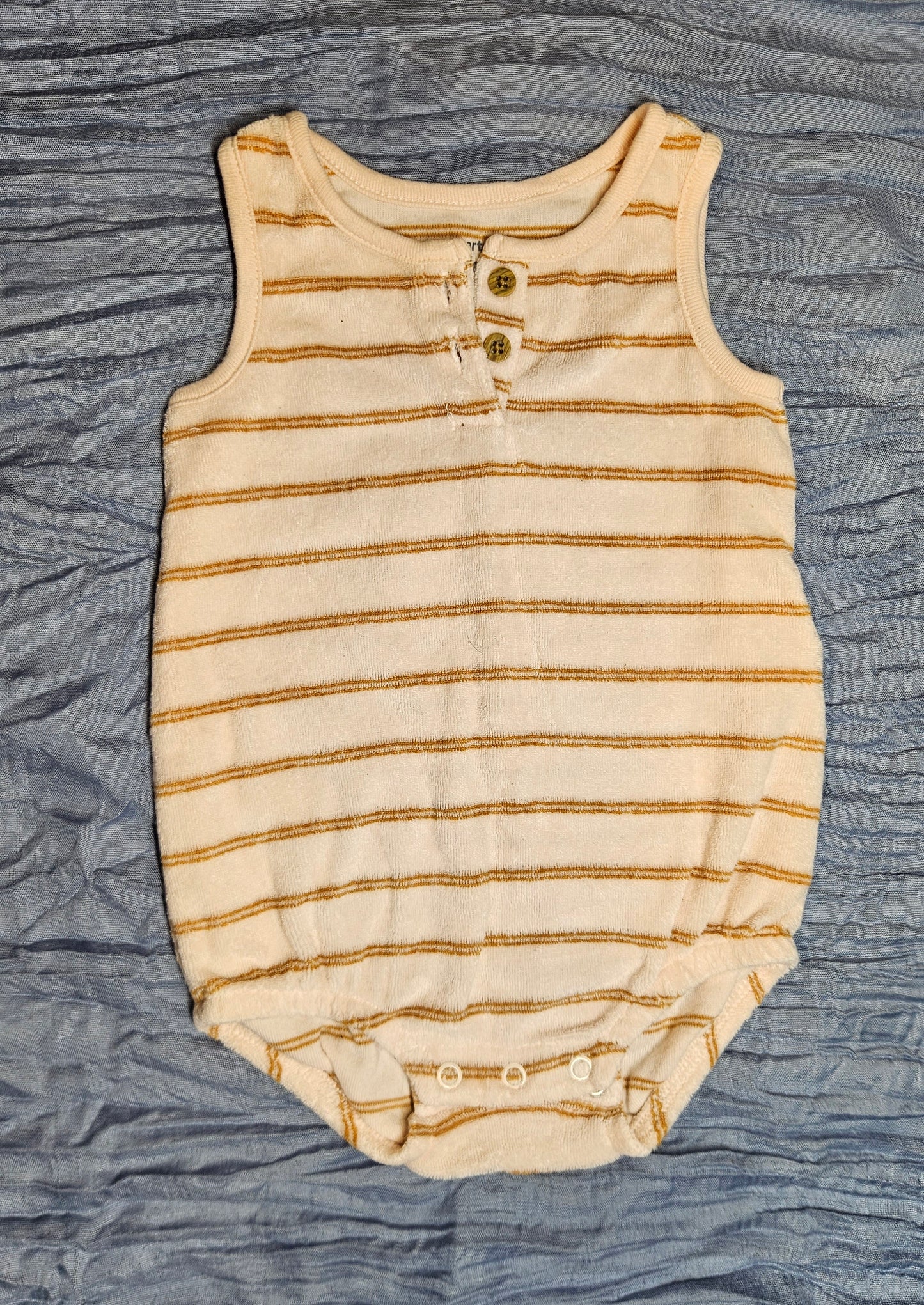 Enterito rayado, estilo veraniego