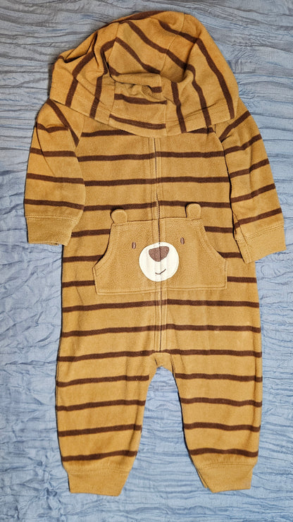 Enterito rayado, osito adorable