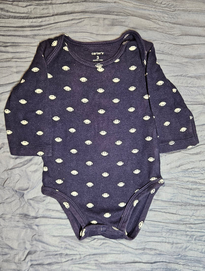 Carter’s azul, look deportista