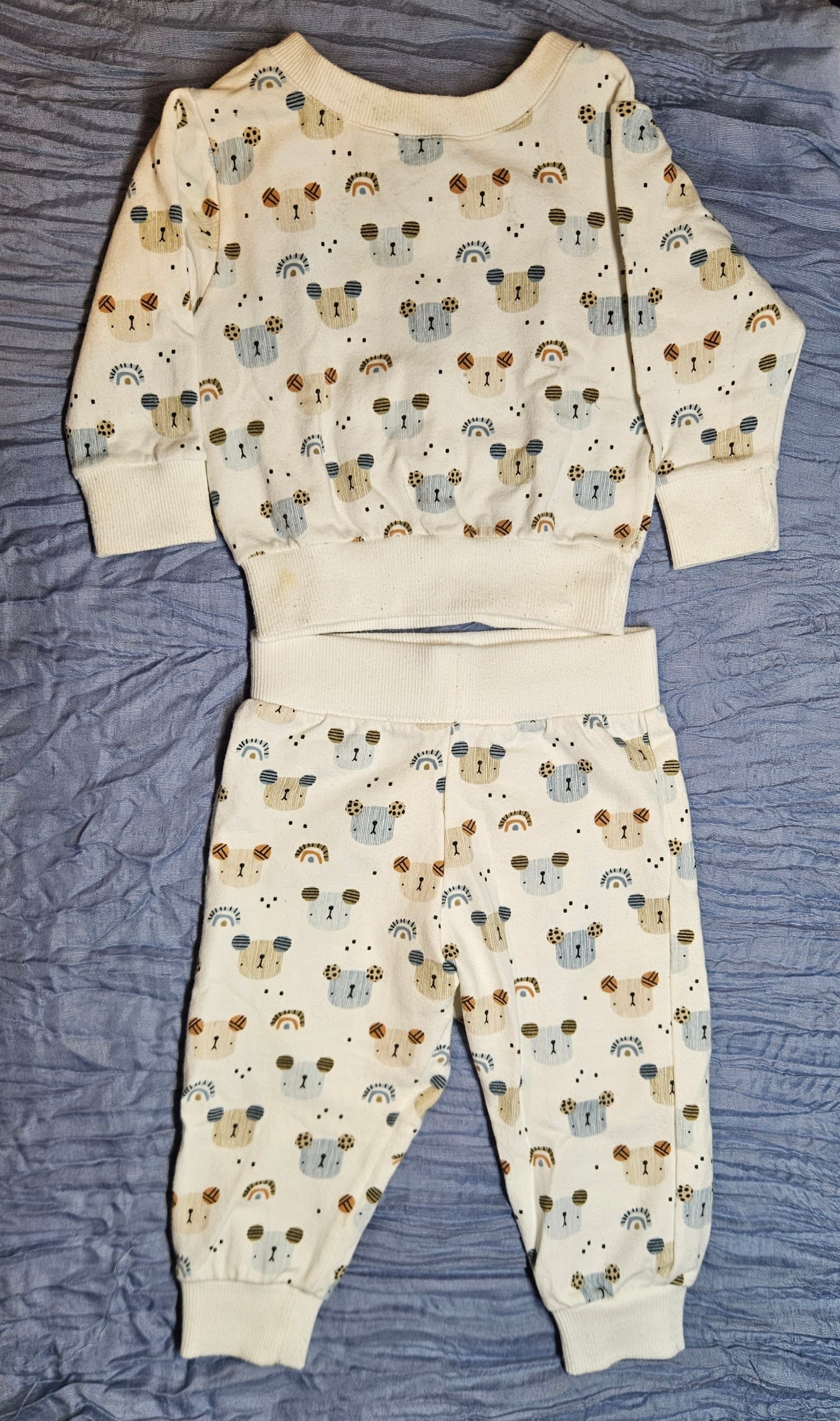 Conjunto suave, diseño tierno