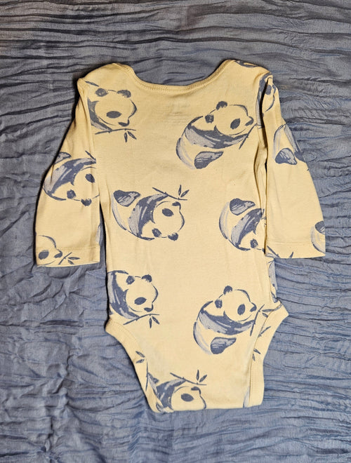 Enterito pandas, diseño divertido