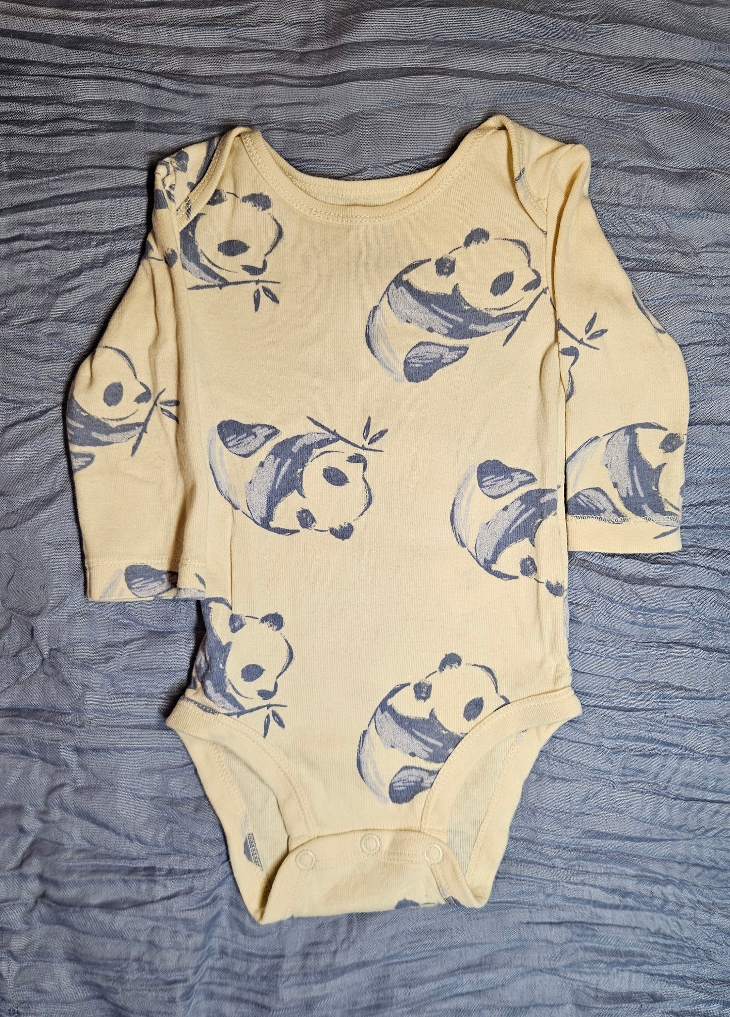 Enterito pandas, diseño divertido